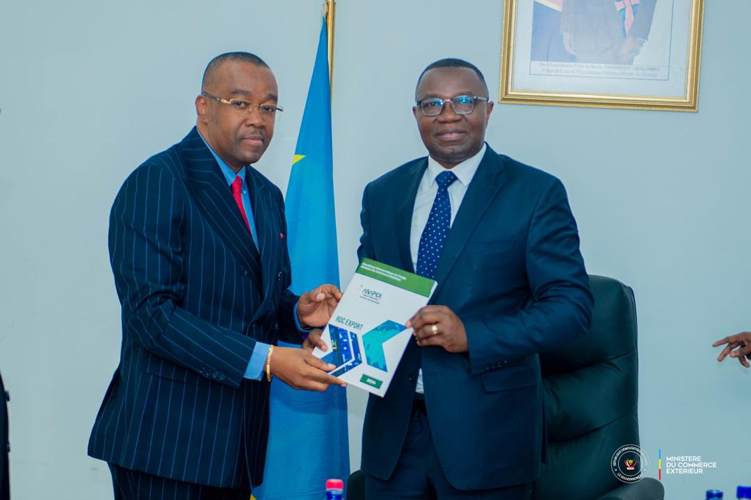 L’ANAPEX a présenté à Julien Paluku le document RDC-Export
